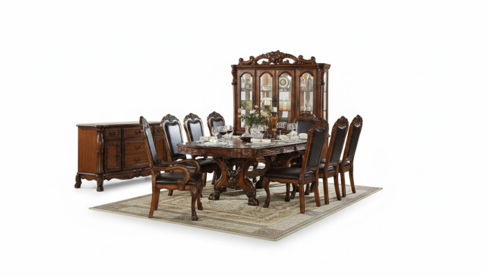 Dining table set dining room wood tables design living room suite