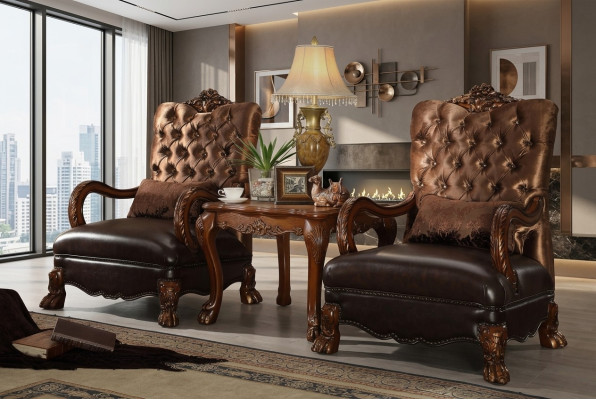 Armchair Designer Chair Upholstery Relax Fabric Textile Leather Lounge New Chesterfield