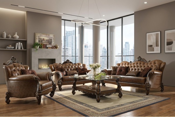 Leather sofa suite 3+1+1 seater set upholstery sofa couch