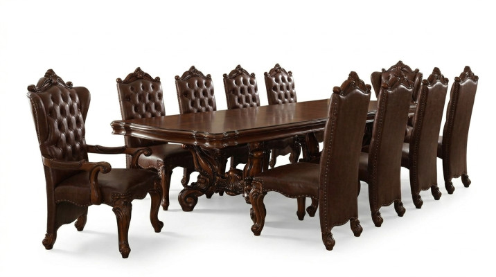 Dining table set dining room living room wood baroque rococo tables