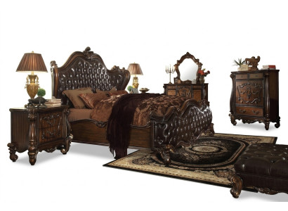 Design bed double luxury decor bedroom beds leather hotel 180x200cm