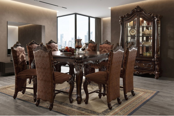 Baroque Antique Style Dining Table Wood Table Genuine Classic Designer Tables