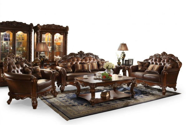Classic Suite 3+2+1+1 Seater Sofa Set Couch Sofa Leather Sofa