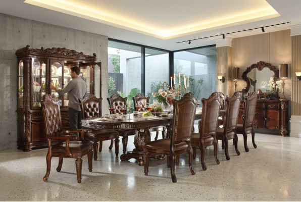 Carved table Baroque Rococo style furniture dining table tables dining room