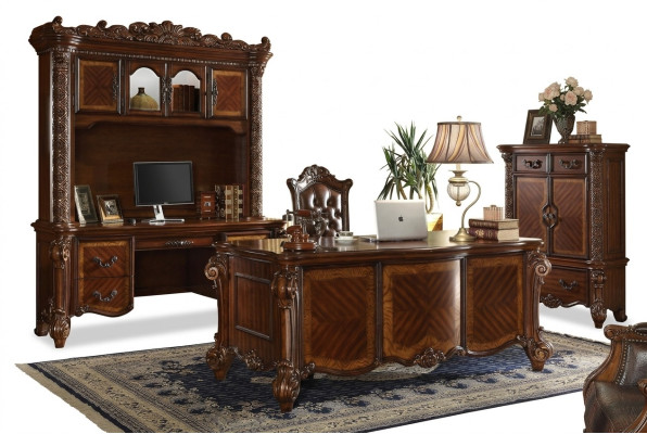 Luxury Desk Office Antique Style Baroque Rococo Baroque Tables