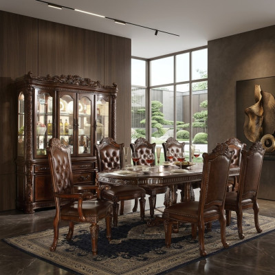 Glass display cabinet home cabinets baroque wall shelf wood vitrine