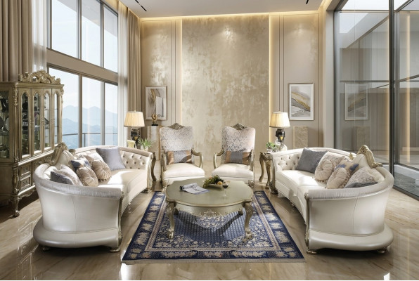 Complete sofa set 4+1 seater + coffee table designer living area