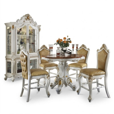 Round dining table wooden tables round classic baroque rococo