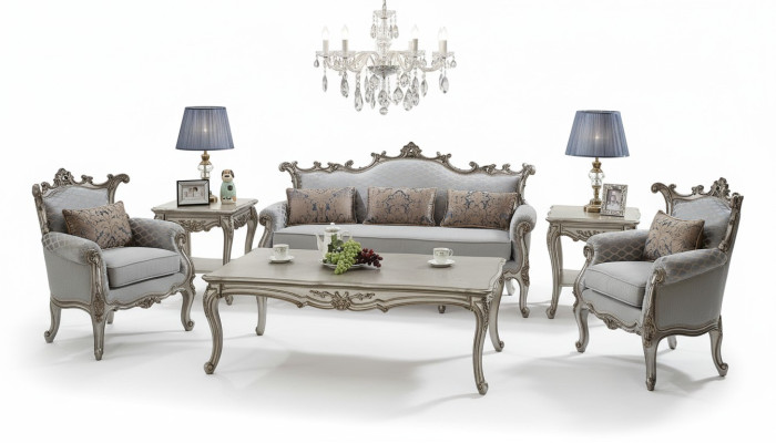 Classic sofa set 321 seat sofa upholstery group living room landscape couch
