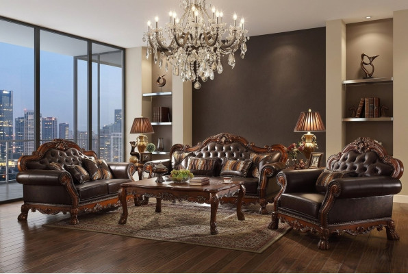 Carved furniture sofa set 3+2 seat sofa couch upholstery set group