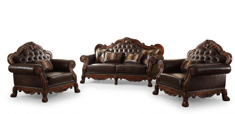 Carved furniture sofa set 3+2 seat sofa couch upholstery set group