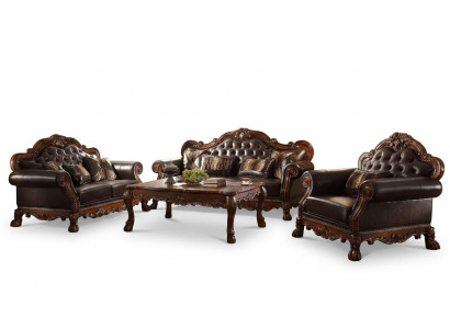 Luxury Chesterfield Sofa Set 3+2+1 Seater with Coffee Table Furniture Couch Sofa New