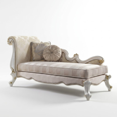 Chaise longue Chaise longues Fabric Sofa Lounger Decor Chaise Club Relax Textile