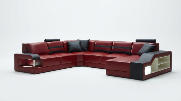 Modern sofa corner suite U-shaped upholstered corner couch designer seating furniture couches