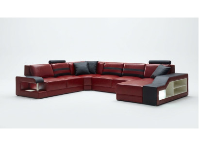 Modern sofa corner suite U-shaped upholstered corner couch designer seating furniture couches