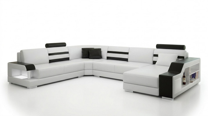 Corner sofa couch upholstery corner set living landscape leather design corner U shape