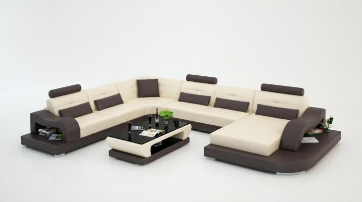 Corner sofa couch upholstery corner seat living landscape set U-shape