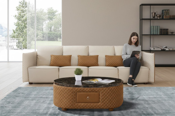 Sofa Couch 310cm Upholstered Sofas 5 Seater Textile Living Room Big XXL Couches