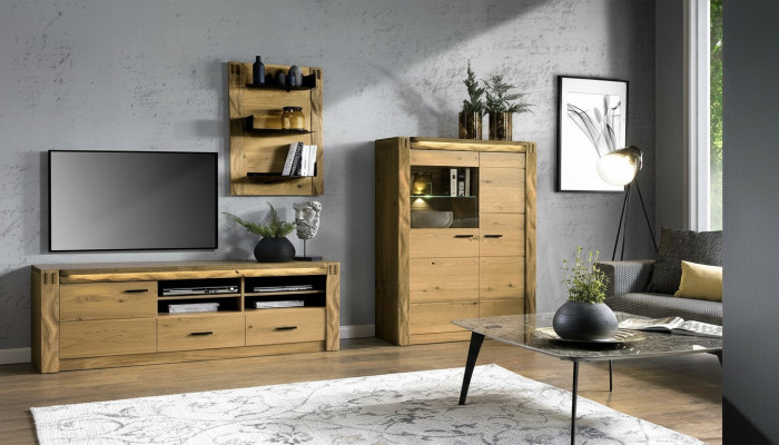 Modern design living room wall sideboard RTV shelf display cabinet