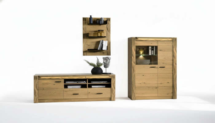 Modern design living room wall sideboard RTV shelf display cabinet