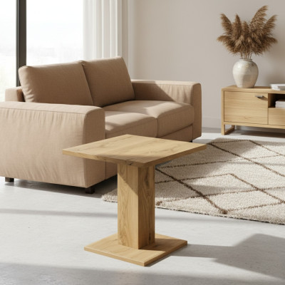 Design dining table, design table, wooden dining room furniture, living room table, tables 65x65cm