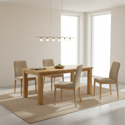 Design dining table, design table, wooden dining room furniture, living room table, tables 160/220