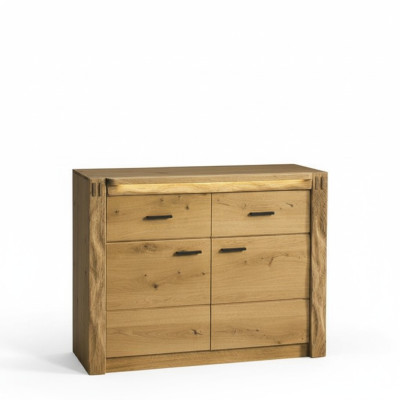 Design dresser dressers wood sideboard modern sideboard tall cabinet 116cm new