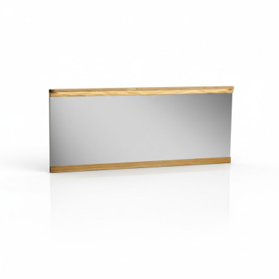 Mirror wall mirror designer hallway living room bathroom wood glass design 151x70cm xxl