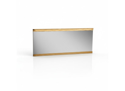 Mirror wall mirror designer hallway living room bathroom wood glass design 151x70cm xxl