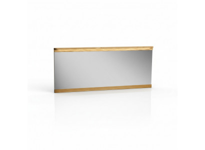 Mirror wall mirror designer hallway living room bathroom wood glass design 151x70cm xxl