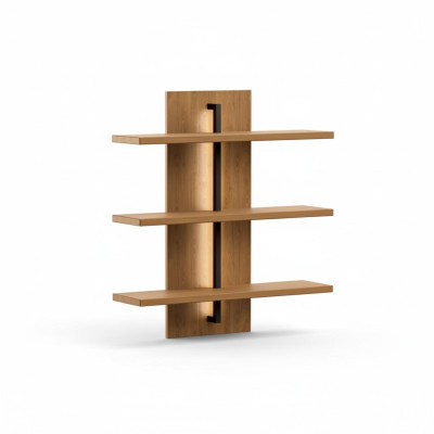 Storage Hotel Style Living Room Wall Shelf Book Shelves Cabinet Shelves 80x87cm