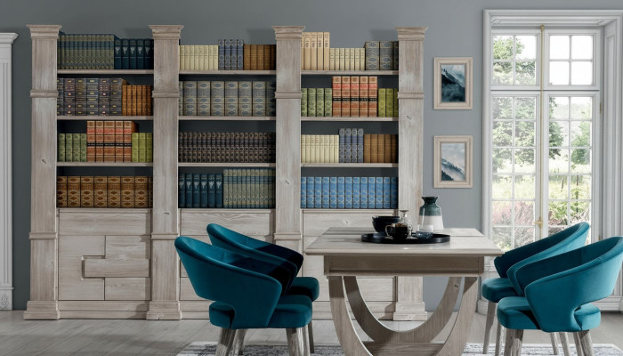 Classic shelf wall shelf bookcase bookshelf wall unit living room