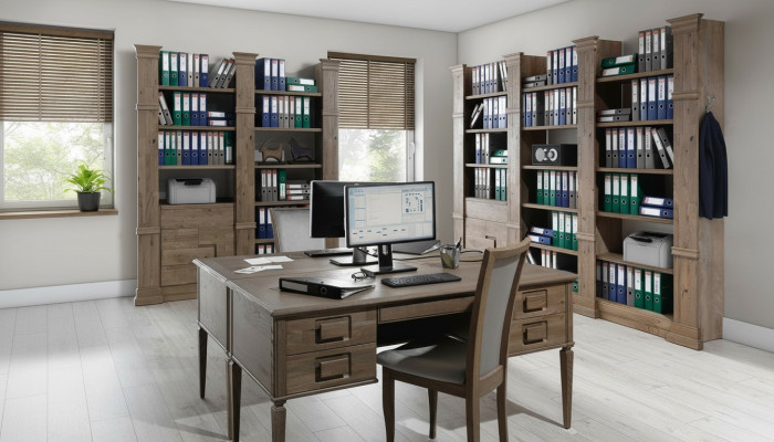 Design office desk shelves file cabinet decor writing desks