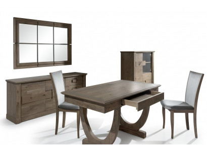 Designer sideboard highboard cupboard chests of drawers living room sideboard wood