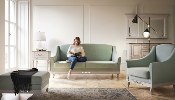 Sofa cushions couch 3-seater sofa bed three-seater bed function sofa bed new