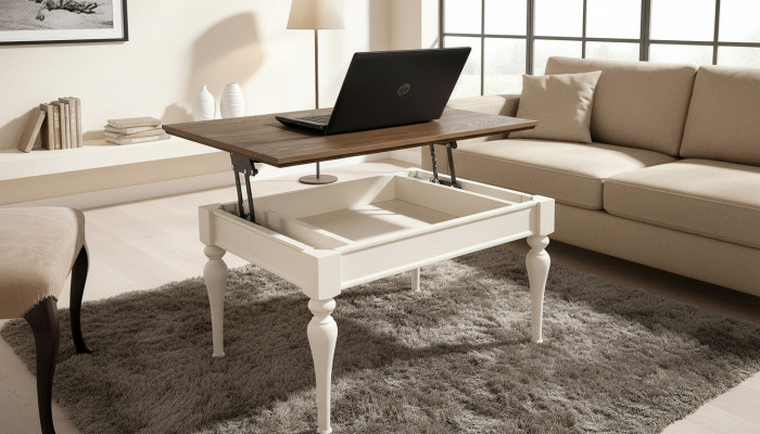 Multifunctional couch sofa table wood coffee side tables design living room new