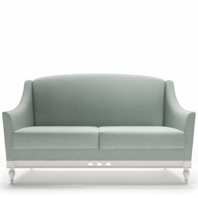 Sofa 3-Seater Designer Sofa Couch Upholstered Sofas Couches Fabric Textile Three-Seater