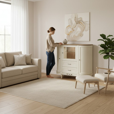 Classic chest of drawers cabinet wood cabinets living room sideboard display cabinet