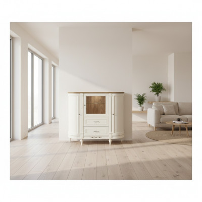 Classic chest of drawers cabinet wood cabinets living room sideboard display cabinet