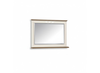 Mirror Wood Frame Wall Mirror Classic Designer Mirror 97x70cm Wood XXL Big