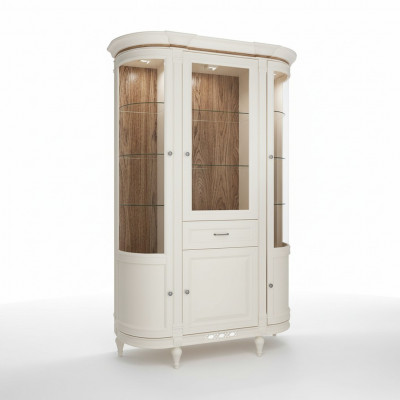 Classic cabinets, showcase, wood, noble luxury, glass cabinet, wooden shelf