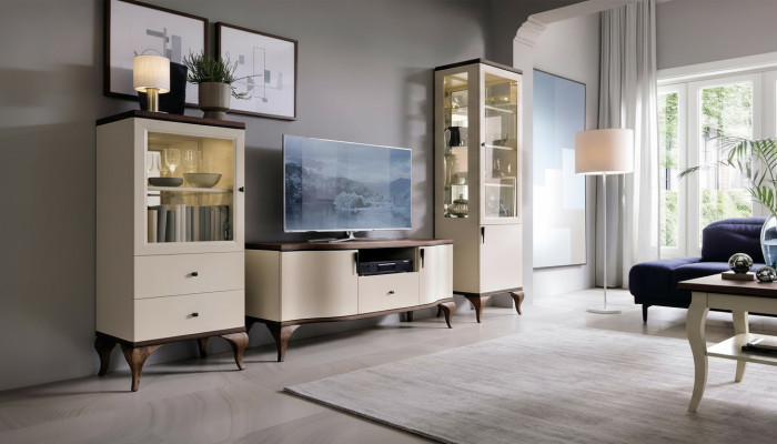 Classic living room decoration wall living room showcase sideboard RTV shelf walls