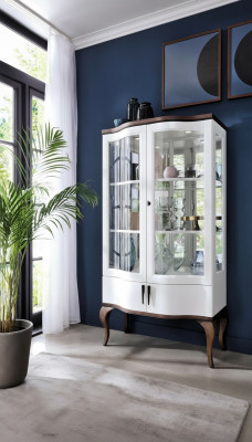 Classic display cabinet, living room display cabinet, display shelf, cabinets