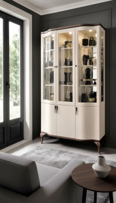 Cabinets Showcase Showcases Wood Noble Luxury Glass Cabinet Wood Shelf