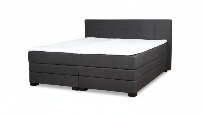 Vintage box spring beds upholstered bed wooden bed hotel double marriage bed