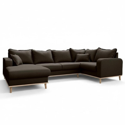 Sectional sofa couch upholstery U-shape living landscape seating suite sofas
