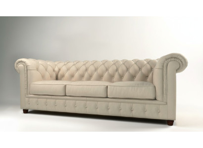 Design Chesterfield Sofa Couch Upholstered Sofas Couches Seating Set Leather