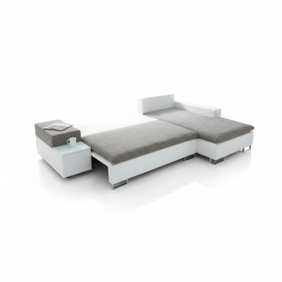 Sofa bed design corner sofa L-shape bed function textile couch sofas fabric