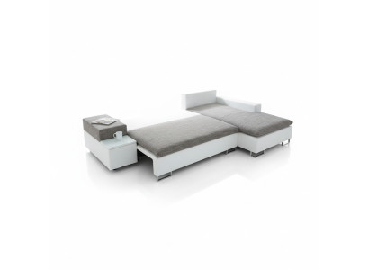 Sofa bed design corner sofa L-shape bed function textile couch sofas fabric