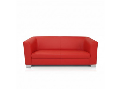 Sofa 3-seater design sofas upholstered couches relax leather modern three-seater new